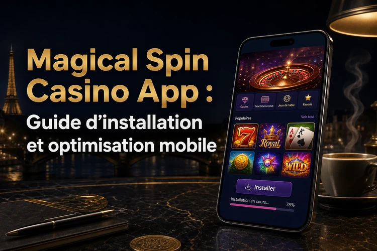 App Magical Spin: Guide d'installation et optimisation mobile