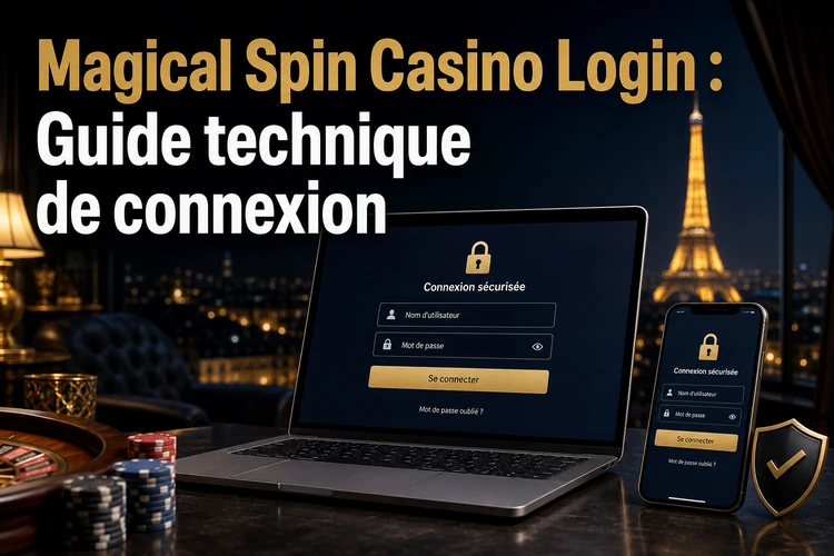 Magical Spin Casino Login: Guide technique de connexion et résolution des erreurs